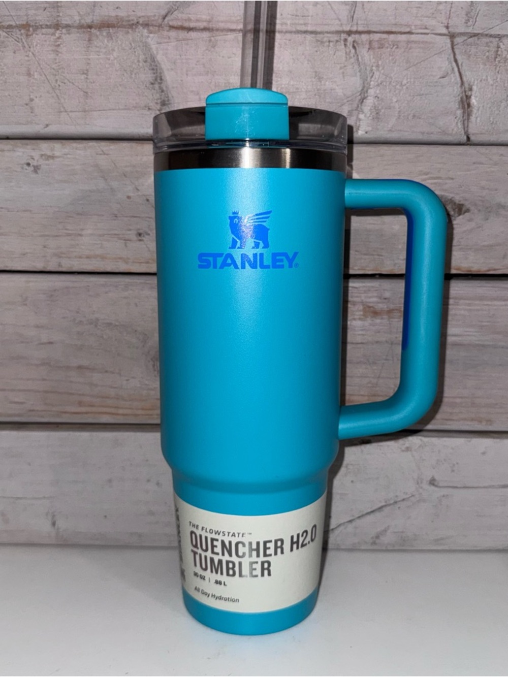 Stanley 30oz Quencher Tumbler - AQUAMARINE - 2024 Target Summer Release NWT